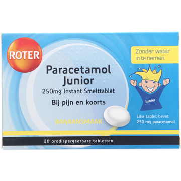 Roter Smelttabl junior 250mg 20st UAD