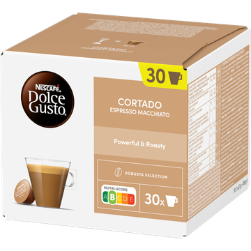 NESCAFÉ Dolce Gusto, Café Cortado Espresso, 30 capsules, 189,4 gr