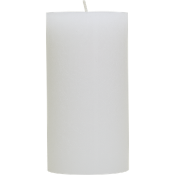 HEMA Rustieke Kaars Wit - 13 x 7 cm