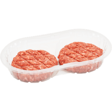 Jumbo Cheezy Burger Rund- en Varkensvlees 2 Stuks