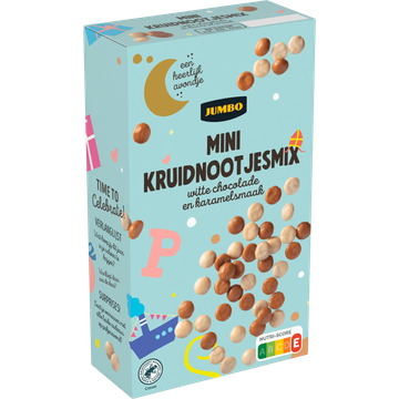 Jumbo Mini Kruidnootjesmix Witte Chocolade en Karamelsmaak 300 g