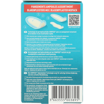 COMPEED Blarenpleister Mixpack 6st - FR