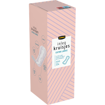 Jumbo Inlegkruisjes Extra Large 22 Stuks