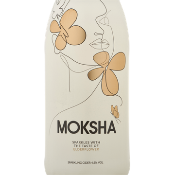 Moksha Sparkling Cider Elderflower 750 ml
