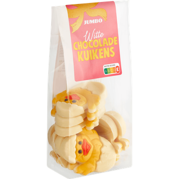 Jumbo Witte Chocolade Kuikens 135 g
