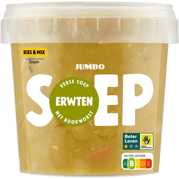 Jumbo Verse Erwtensoep met Rookworst 500 g