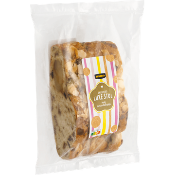 Jumbo Sneetjes Luxe Stol met Amandelspijs 225 g