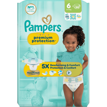 Pampers Premium Protection Maat 6, 20 Luiers