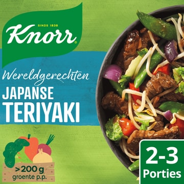 Knorr Wereldgerechten Maaltijdpakket Japanse Teriyaki 317 g