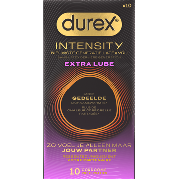 Durex Condooms Intensity Extra Glijmiddel 10 Stuks