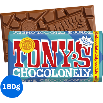 Tony's Chocolonely Melk Chocolate Chip Cookie 180 g