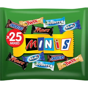 Mars Minimix chocolade repen uitdeelzak 500g
