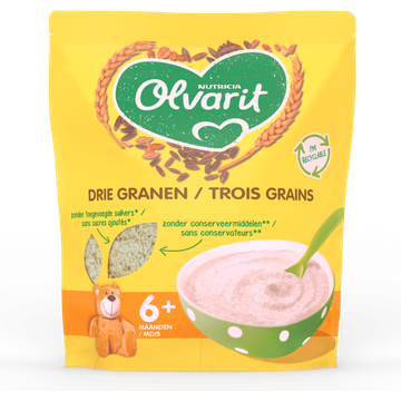 Olvarit Drie Granen 6 Maanden 200 g