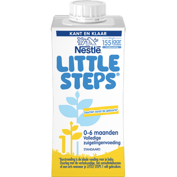 Nestlé Little Steps Volledige Zuigelingenvoeding 0-6 Maanden 200 ml