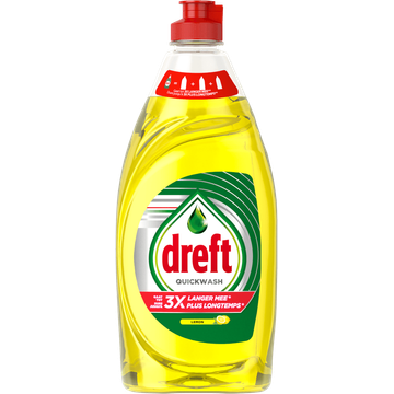 Dreft Quickwash Citroen Vloeibaar Afwasmiddel 520ml