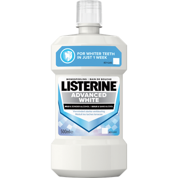 Listerine Mondspoeling Advanced White 500 ml