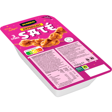 Jumbo Kippenvlees Saté 3 Stuks