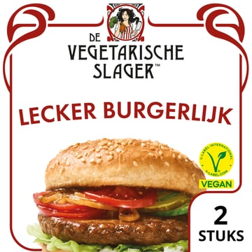 De Vegetarische Slager Lecker Burgerlijk Vegan 160 g