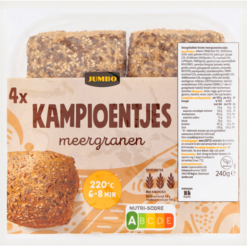 Jumbo - Kampioentjes Meergranen - 4 Stuks