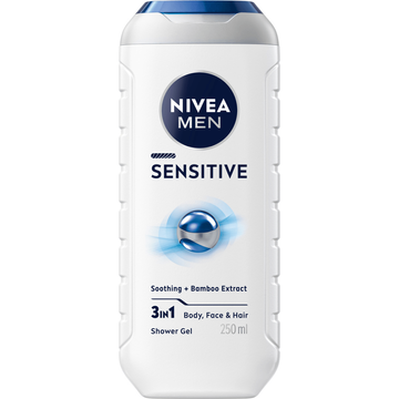 Nivea MenSensitive 3 In1 Shower Gel 250 ML