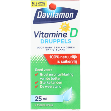 Davitamon Voedingssupplement Vitamine D Druppels 25ml