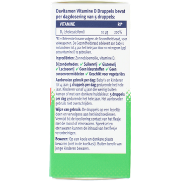 Davitamon Voedingssupplement Vitamine D Druppels 25ml