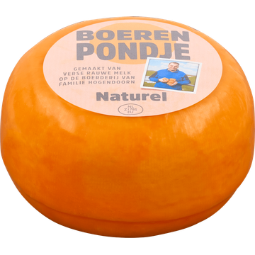 Boeren Pondje Naturel Kaas 500g