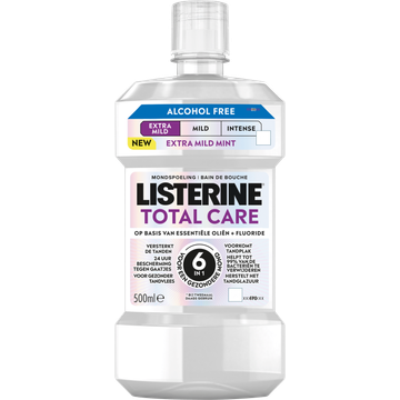 Listerine Mondspoeling Total Care Extra Mild Mint 500 ml