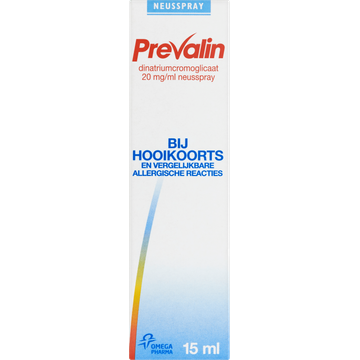 Prevalin Dinatriumcromoglicaat 20 mg/ml Neusspray 15 ml