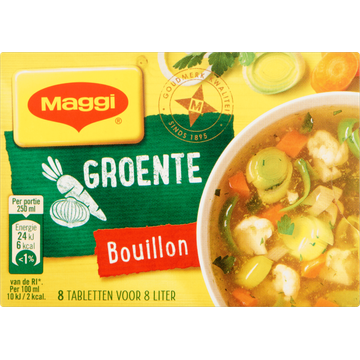 MAGGI Groentebouillon Bouillonblokjes x8 81.6g