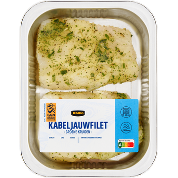 Jumbo Kabeljauwfilet Groene Kruiden ca. 250 g