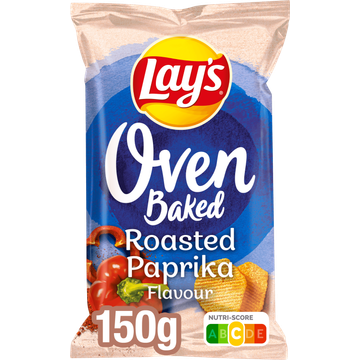 Lay's Oven Baked Paprika Chips 150 gr