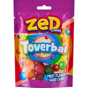 Zed Candy Toverbal Fruit Flavour Hard Candy 132 g