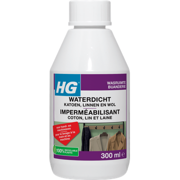 HG Waterdicht Katoen, Linnen en Wol 300ML