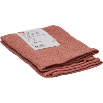 HEMA Vaatdoeken set wafel roze
