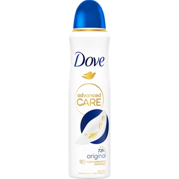Dove Advanced Care Anti-Transpirant Deodorant Spray Original 3 x 150 ml