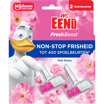 WC Eend Fresh Boost Pink Peony 2 x 16 g