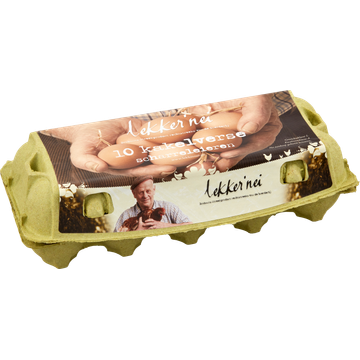 Lekker'nei Scharreleieren L 10 Stuks