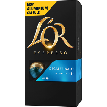L'OR Espresso Decaffeinato Aluminium Capsules 10 Stuks 52 g