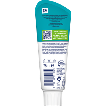 Prodent Tandpasta Freshgel 75ml 5 Stuks