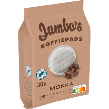 Jumbo's Koffiepads Mokka 36 Stuks