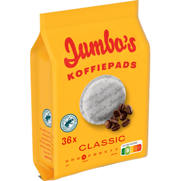 Jumbo's Koffiepads Classic 36 Stuks