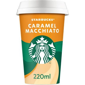 Starbucks Chilled Coffee Caramel Macchiato ijskoffie 220ml