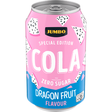 Jumbo Cola Zero Dragon Fruit Flavour 330ML