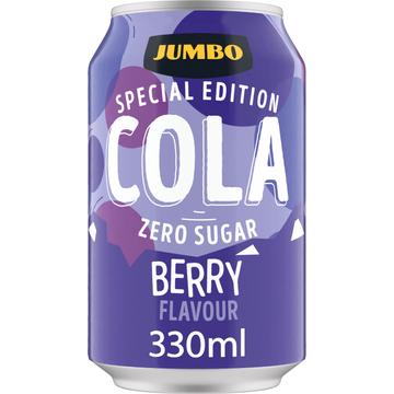 Jumbo Cola Zero Berry Flavour 330ML