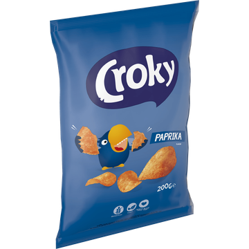 Croky Paprika Flavour 200 g