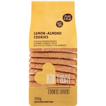 BioToday Citroen Amandelkoeken 200 g
