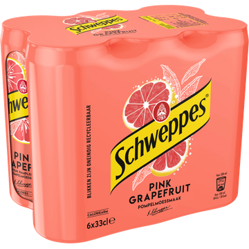 Schweppes Pompelmoessmaak 6 x 33 cl