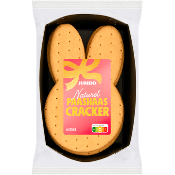 Jumbo Paashaas Crackers 6 Stuks