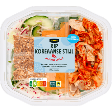 Jumbo Maaltijdsalade Kip Koreaanse Stijl 400 g